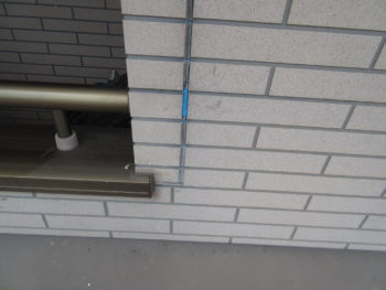 外壁塗装,塗膜劣化,外壁の継ぎ目