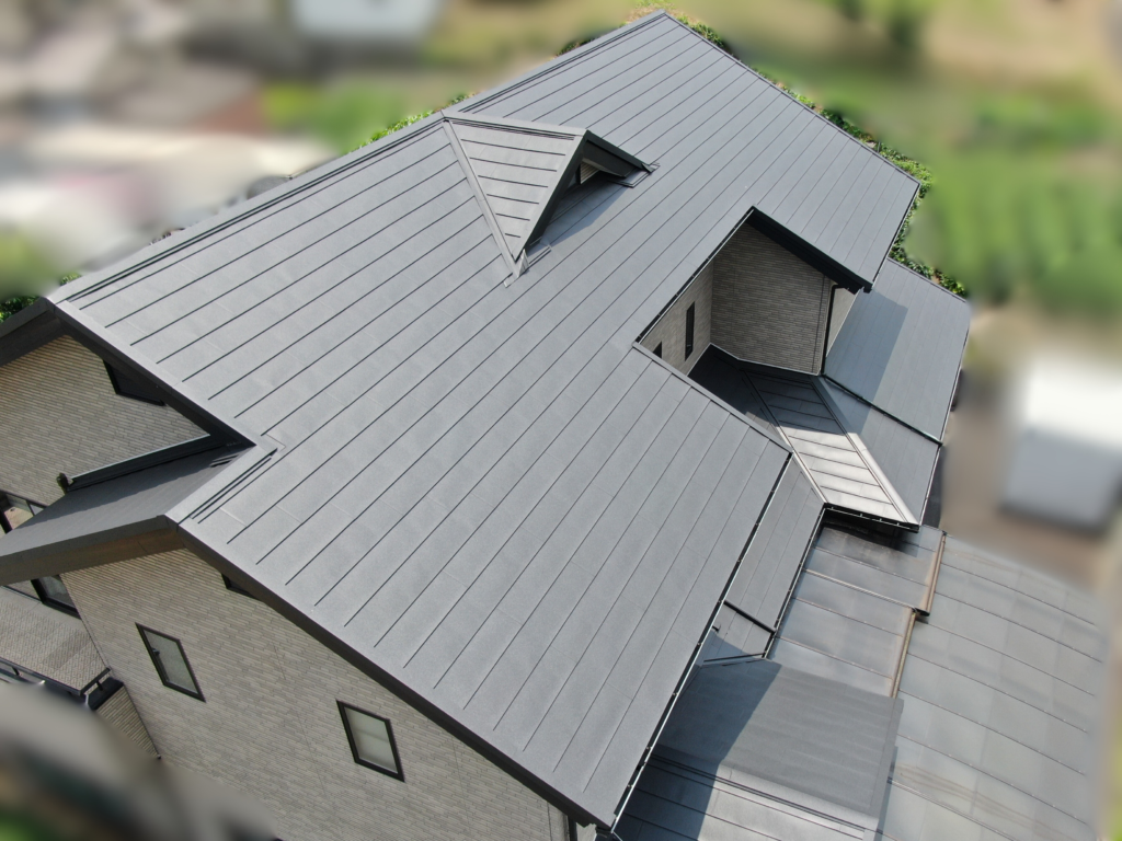 施工後ドローン写真