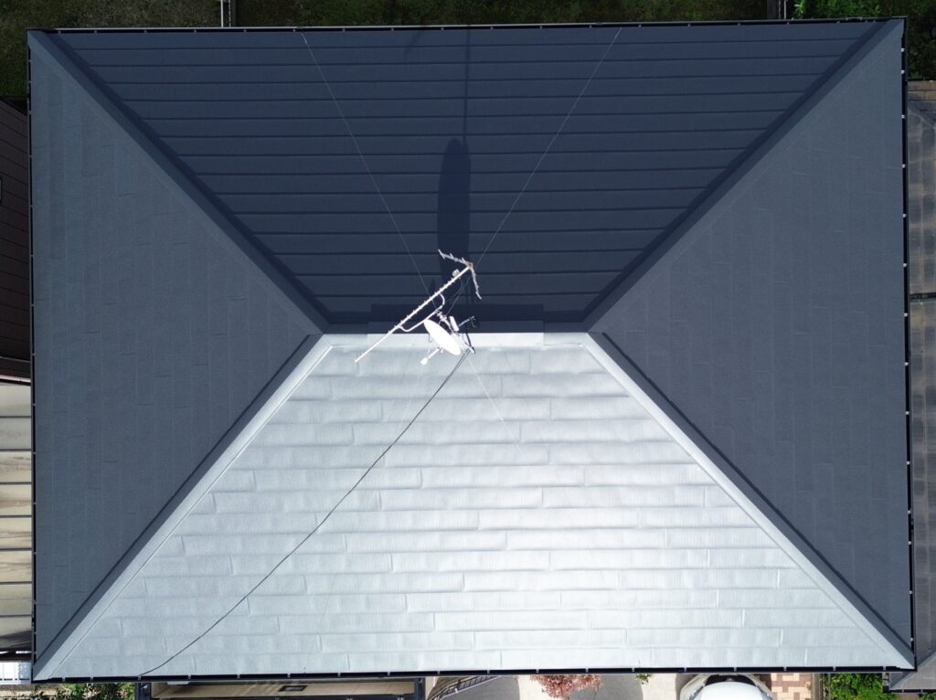 施工後ドローン写真